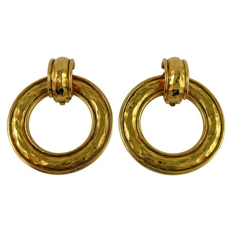 vintage chanel 5 earrings|CHANEL Fine Earrings for sale .